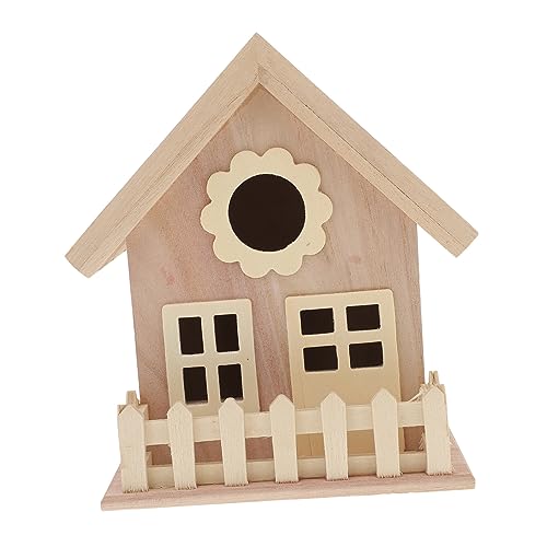 IWOWHERO Vogelnest aus Holz Ornamente gemütliches Zuhause für Kanarienvögel Papageien Lerchen Vögel unvollendete Vögel - -Dekoration IWOWHERO Vogelnest aus Holz Ornamente gemütliches Zuhause für Kanarienvögel Papageien Lerchen Vögel unvollendete Vögel - -Dekoration von IWOWHERO