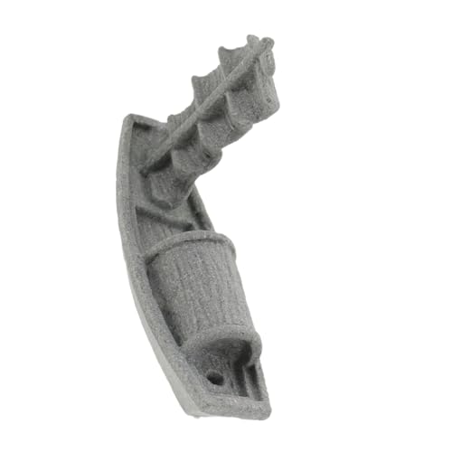 IWOWHERO Miniatur Boot Dekoration für Aquarium Wartungsfrei Lebensnahe Gestaltung für Schreibtisch Regal oder Unterwasser Ornament für Familien von IWOWHERO