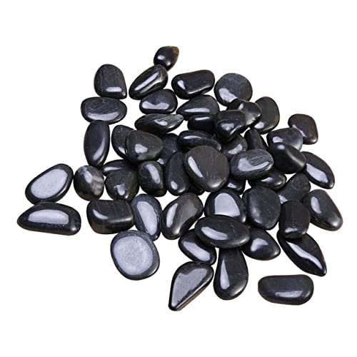 IWOWHERO Schwarze Natursteine Für Aquarien Und Pflanzgefäße Dekorative Kieselsteine 2 Ideal Für Garten Vasen Und Aquarien Dekoration IWOWHERO Schwarze Natursteine Für Aquarien Und Pflanzgefäße Dekorative Kieselsteine 2 Ideal Für Garten Vasen Und Aquarien Dekoration von IWOWHERO