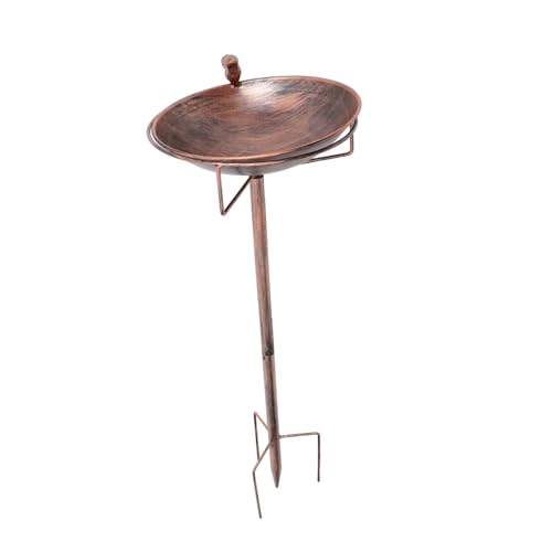 IWOWHERO Garten Dekorative Vogelbad Gusseisen Vogel Feeder Becken Ständer für Hof Terrasse IWOWHERO Garten Dekorative Vogelbad Gusseisen Vogel Feeder Becken Ständer für Hof Terrasse von IWOWHERO
