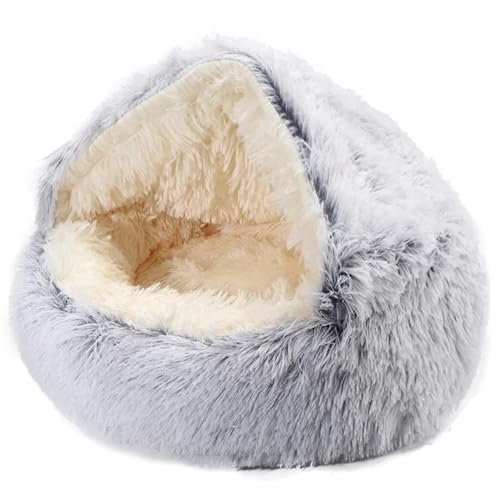 Herbst und Winter warme Muschel halbgeschlossene runde Katzenhütte Haustier Katzenbett halbgeschlossene Zwinger Hundebett geschlossene Katzenhütte Herbst und Winter warme Muschel halbgeschlossene runde Katzenhütte Haustier Katzenbett halbgeschlossene Zwinger Hundebett geschlossene Katzenhütte von IZDPIBFTA