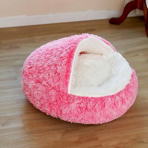 IZDPIBFTA Haustierhütte Winter warm mit Abdeckung, Haustiermatte kickproof, in sich geschlossene Steppdecke, Hundehütte, halbgeschlossene, weiche und halbverpackte Katzenhütte IZDPIBFTA Haustierhütte Winter warm mit Abdeckung, Haustiermatte kickproof, in sich geschlossene Steppdecke, Hundehütte, halbgeschlossene, weiche und halbverpackte Katzenhütte von IZDPIBFTA