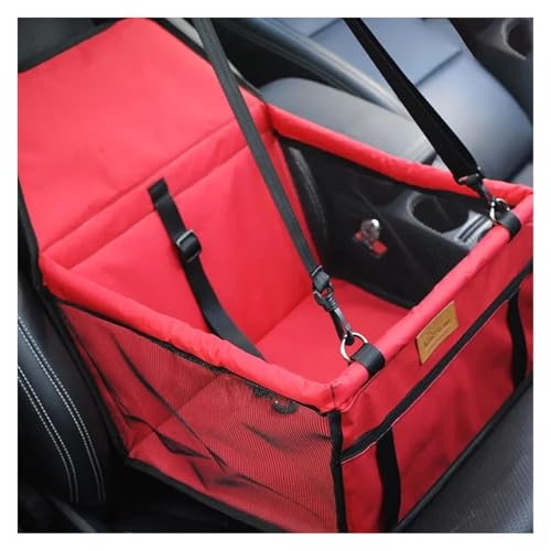 Hundesitz Auto, Hunde Autositz Doppelt Dicke Reisezubehör-Netz-Hängetaschen, zusammenklappbar, for Haustierbedarf, wasserdicht, Hundematte, Decke, Sicherheitstasche for Autositze(B) von IZHAOGJING