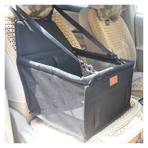 Hundesitz Auto, Hunde Autositz Doppelt Dicke Reisezubehör-Netz-Hängetaschen, zusammenklappbar, for Haustierbedarf, wasserdicht, Hundematte, Decke, Sicherheitstasche for Autositze(C) von IZHAOGJING