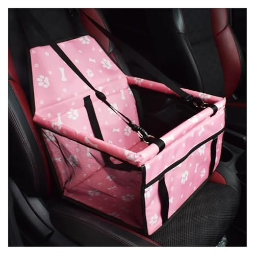 Hundesitz Auto, Hunde Autositz Doppelt Dicke Reisezubehör-Netz-Hängetaschen, zusammenklappbar, for Haustierbedarf, wasserdicht, Hundematte, Decke, Sicherheitstasche for Autositze(D) von IZHAOGJING