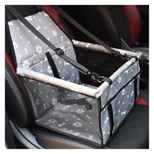 Hundesitz Auto, Hunde Autositz Doppelt Dicke Reisezubehör-Netz-Hängetaschen, zusammenklappbar, for Haustierbedarf, wasserdicht, Hundematte, Decke, Sicherheitstasche for Autositze(I) von IZHAOGJING