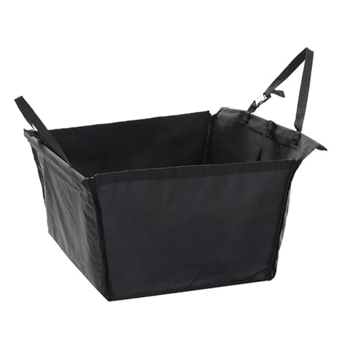 Hundesitz Auto, Hunde Autositz Haustierträger Hund Autositzbezug Tragen for Hunde Katzen Matte Decke Hinten Zurück Hängematte Protector transportin perro(Black) von IZHAOGJING
