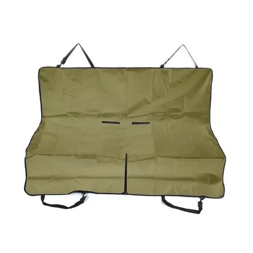 Hundesitz Auto, Hunde Autositz Hundematte Decke Hängematte Pup Reise Pad Protector Durable Fit Pet for Auto LKW SUV wasserdichte Pads(Green) von IZHAOGJING
