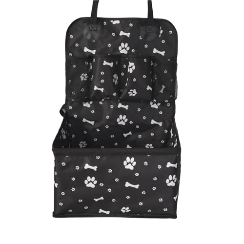 Hundesitz Auto, Hunde Autositz Kratzfester, langlebiger Haustier-Booster-Auto-Vordersitz for kleine und mittelgroße Hunde von IZHAOGJING