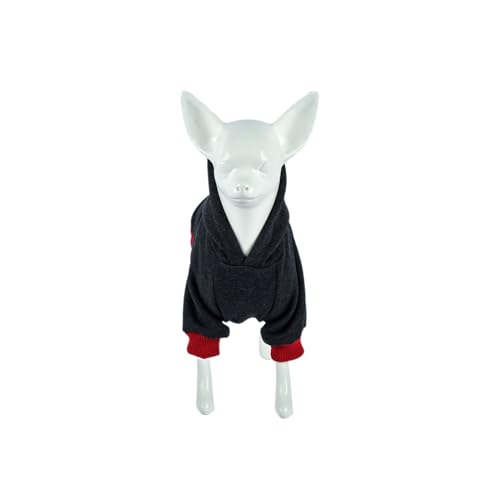 IZOCOOL - Hunde Hoodie, Hirsch-Kapuzenpullover für Hunde, Pullover für kleine Hunde, Hunde Kapuzenpullis Kleine, Hunde-Kapuzenpullover (M) von IZOCOOL