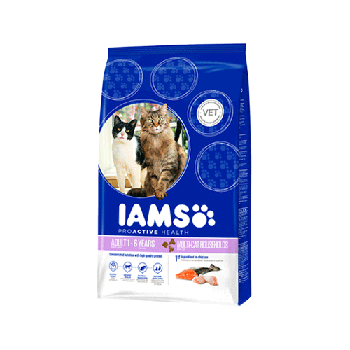 IAMS Adult Multi-Cat Katzenfutter - 15 kg von Iams