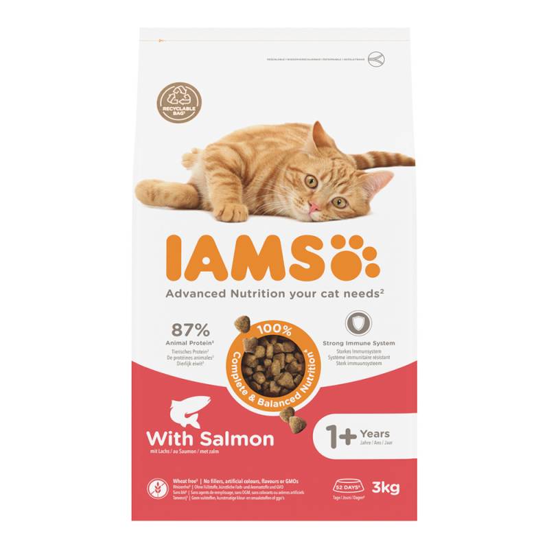 IAMS Advanced Nutrition Adult Cat mit Lachs - 3 kg von Iams