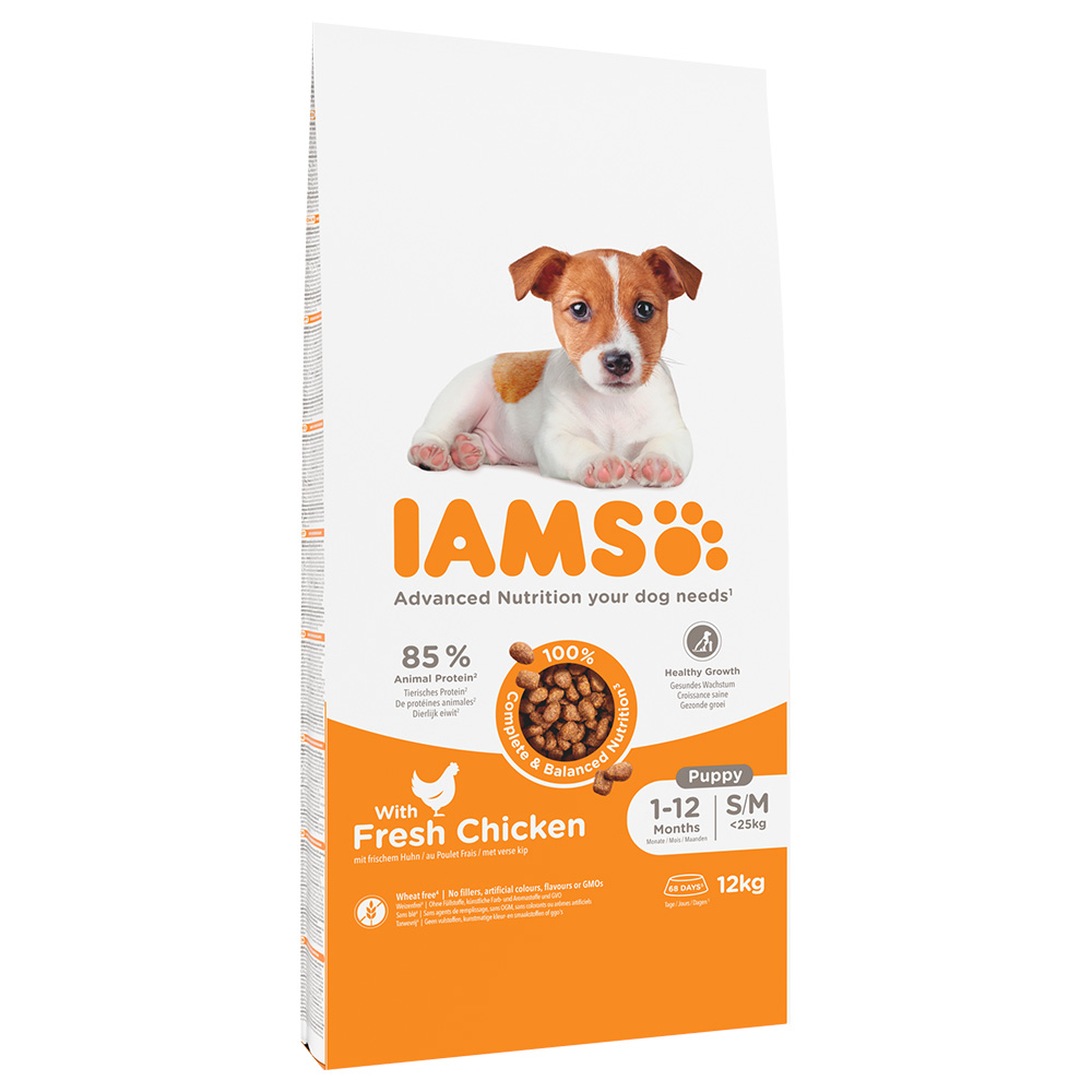 IAMS Advanced Nutrition Puppy Small / Medium Breed mit Huhn - Sparpaket: 2 x 12 kg IAMS Advanced Nutrition Puppy Small / Medium Breed mit Huhn - Sparpaket: 2 x 12 kg von Iams