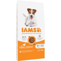 IAMS Advanced Nutrition Senior Small & Medium Dog mit Huhn - 2 x 12 kg von Iams
