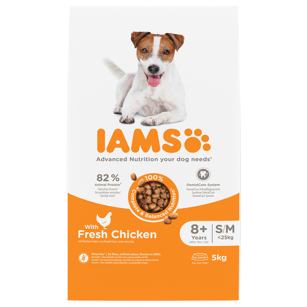IAMS Advanced Nutrition Senior Small & Medium Dog 8+ mit Huhn - Sparpaket: 2 x 5 kg IAMS Advanced Nutrition Senior Small & Medium Dog 8+ mit Huhn - Sparpaket: 2 x 5 kg von Iams