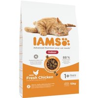 IAMS Advanced Nutrition Trockenfutter Katze, Adult ab 1 Jahr, Indoor, Huhn 10 kg von Iams