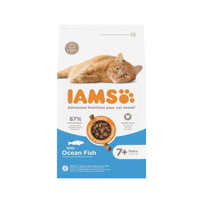 IAMS For Vitality Senior Katzenfutter - 3 kg von Iams