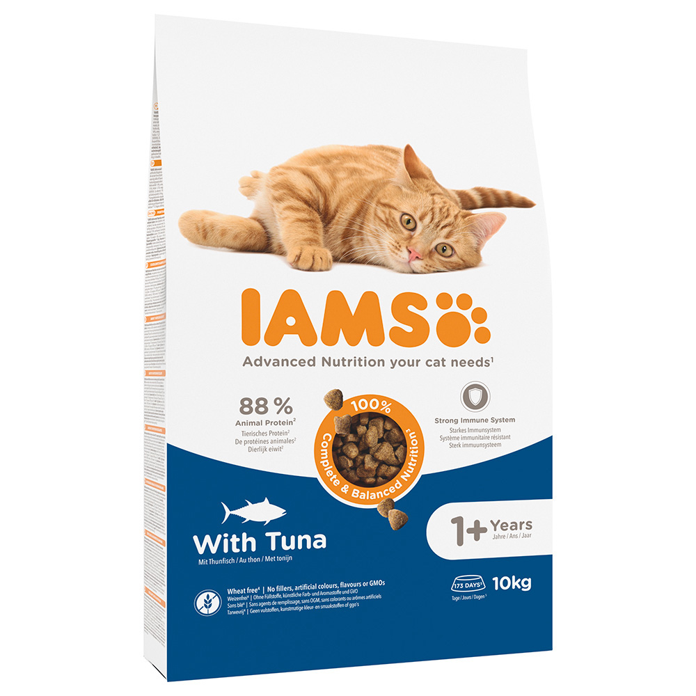 IAMS Advanced Nutrition Adult Cat mit Thunfisch - Sparpaket: 2 x 10 kg von Iams