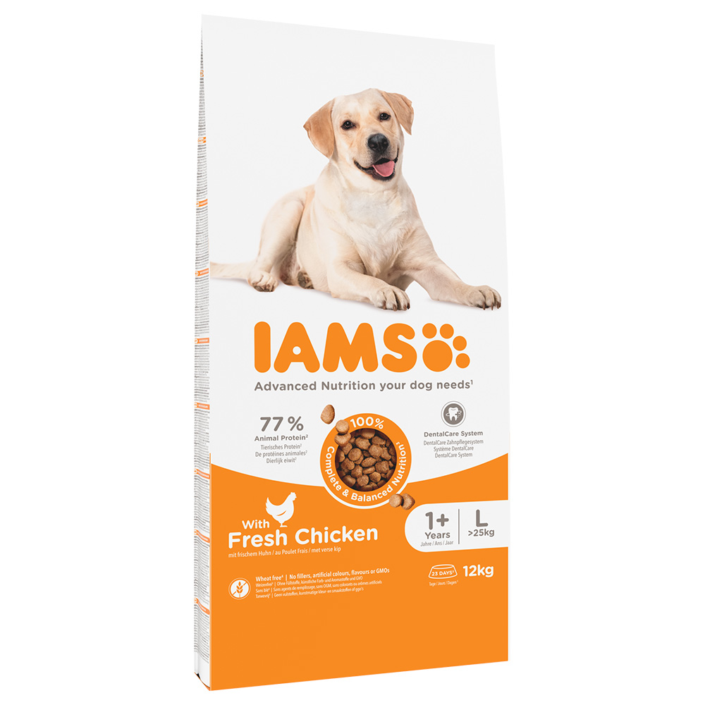 IAMS Advanced Nutrition Adult Large Dog mit Huhn - Sparpaket: 2 x 12 kg IAMS Advanced Nutrition Adult Large Dog mit Huhn - Sparpaket: 2 x 12 kg von Iams