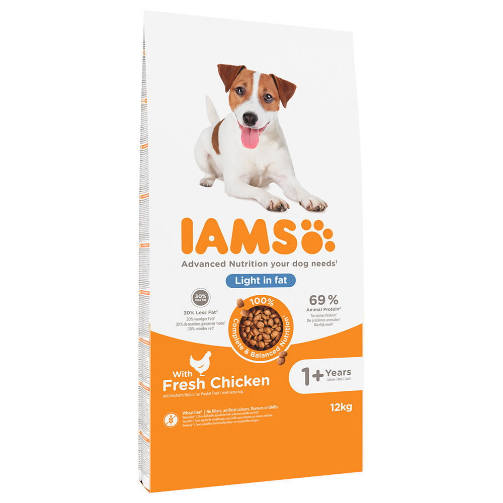 IAMS Advanced Nutrition Weight Control mit Huhn - Sparpaket: 2 x 12 kg von Iams