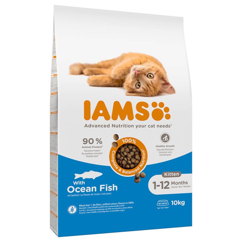 IAMS Advanced Nutrition Kitten mit Meeresfisch - Sparpaket: 2 x 10 kg von Iams