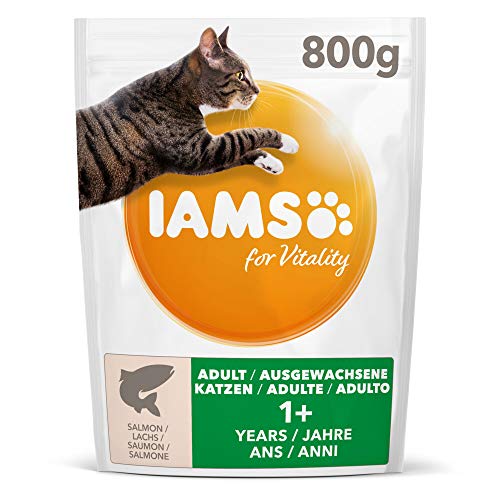 Iams Adult Cat Salmon & Chicken - 800 g Iams Adult Cat Salmon & Chicken - 800 g von Iams