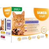 IAMS Delights Adult 12x85g Land Collection von Iams