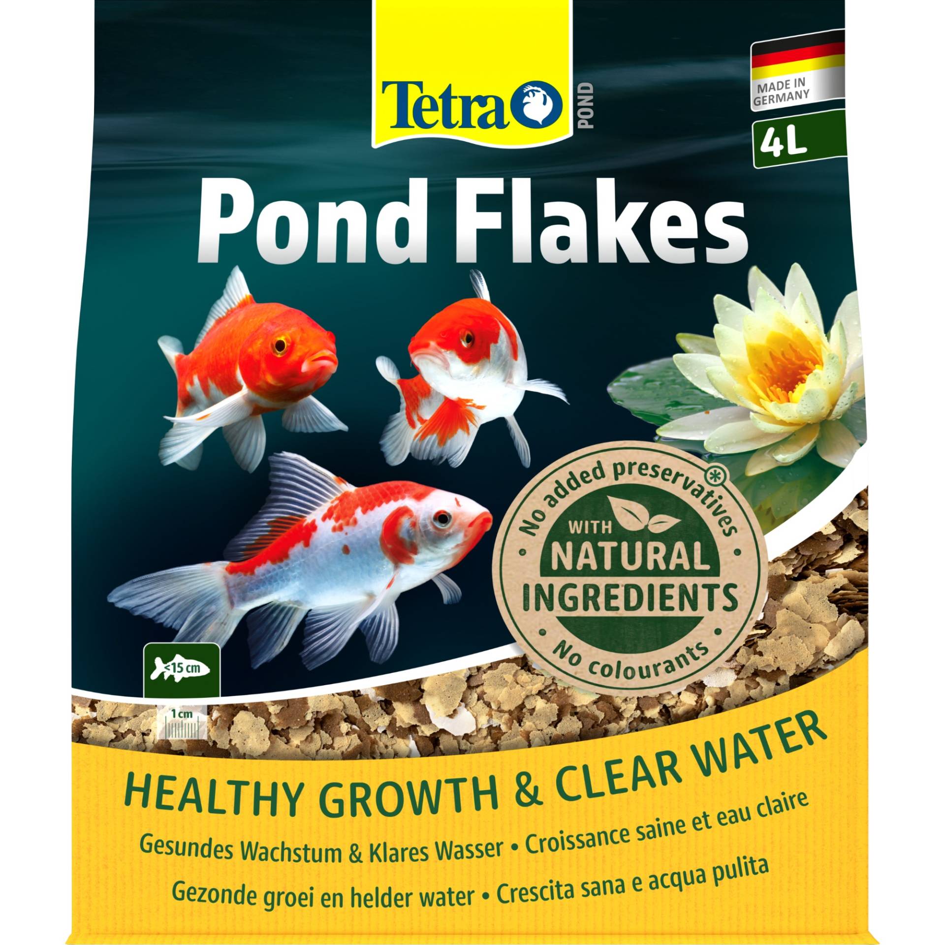 TetraPond Teichfischfutter Flakes - Sparpaket: 2 x 4 L TetraPond Teichfischfutter Flakes - Sparpaket: 2 x 4 L von Iams