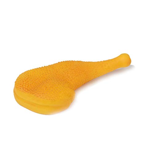 Iaywayii Haustier-Hundekauen-Spielzeug Pet Brathähnchen Beine Quietschend Spielzeug Lustige Sounding Quietsche Reinigung Zähne Spielzeug Für Small Medium Large Hundespielzeug Orange Iaywayii Haustier-Hundekauen-Spielzeug Pet Brathähnchen Beine Quietschend Spielzeug Lustige Sounding Quietsche Reinigung Zähne Spielzeug Für Small Medium Large Hundespielzeug Orange von Iaywayii