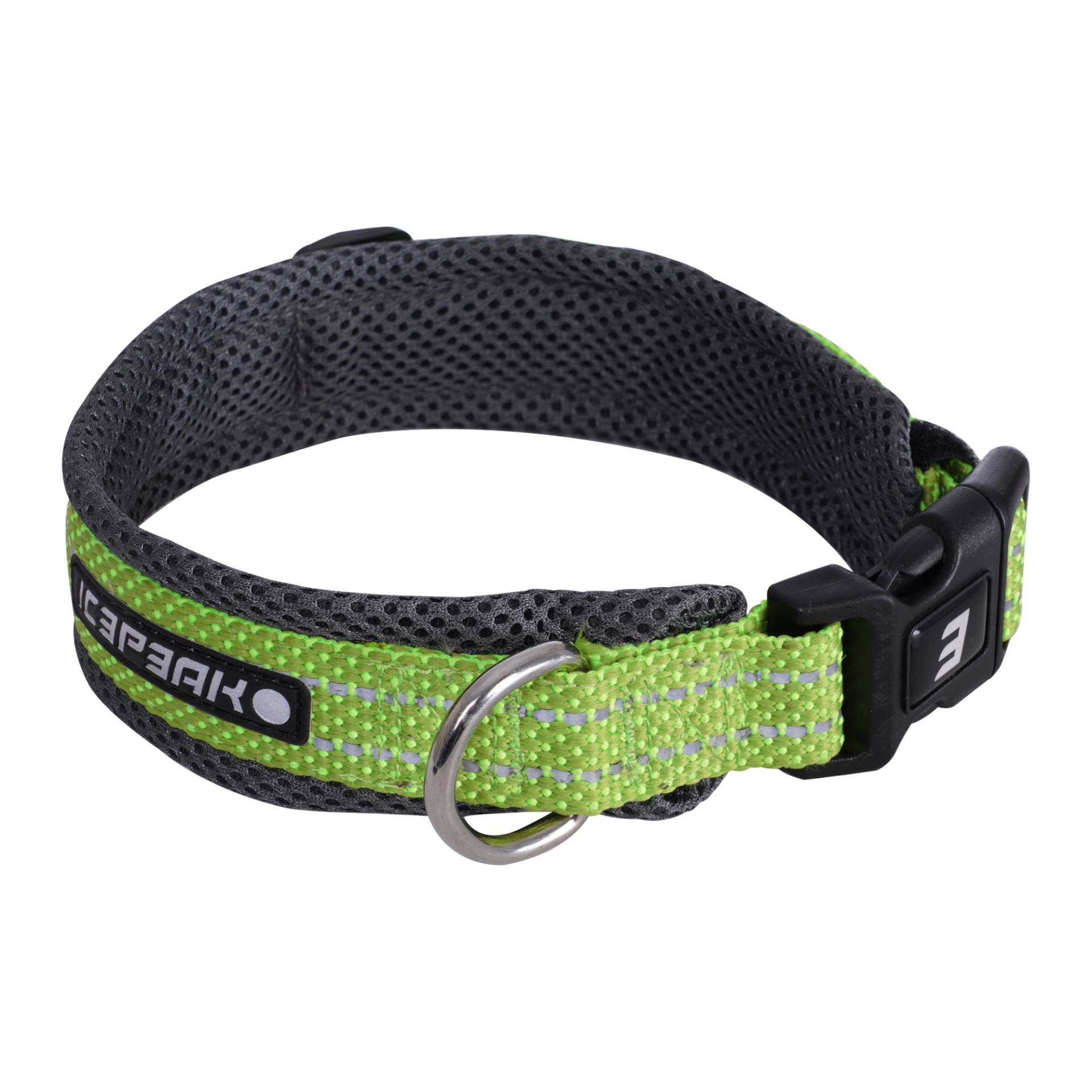 Icepeak Pet Grand X Halsband, limette - Größe S: 30 - 40 cm Halsumfang, 35 cm breit von Icepeak Pet