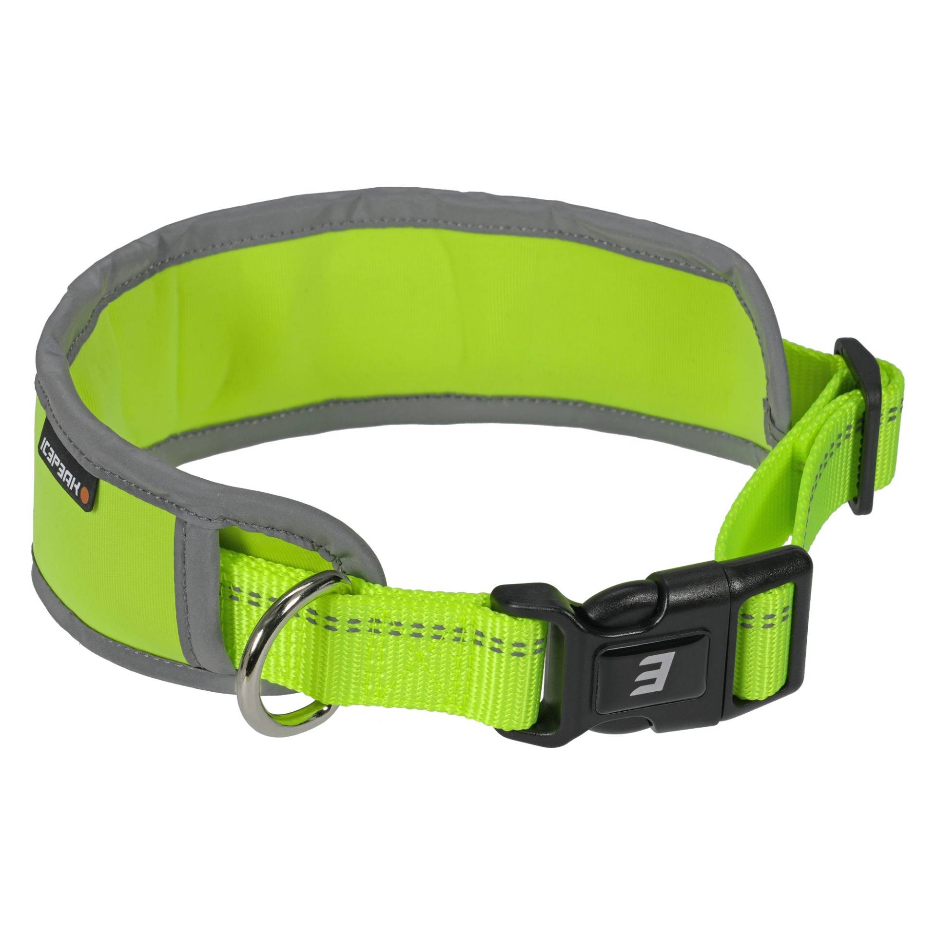 Icepeak Pet Highlight Halsband, neongelb - Größe L: 40-60 cm Halsumfang von Icepeak Pet