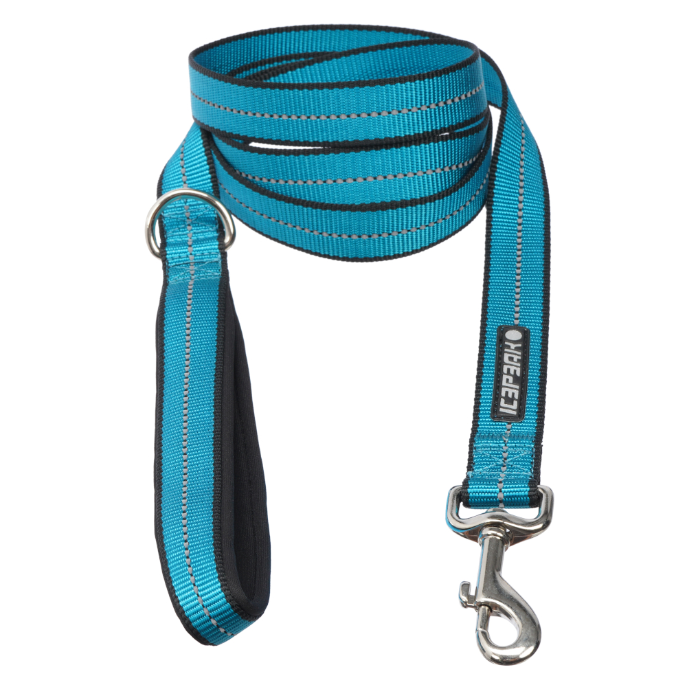 Icepeak Pet Highway Basic Leine, aqua - Größe S: 180 cm Länge, 20 mm breit von Icepeak Pet