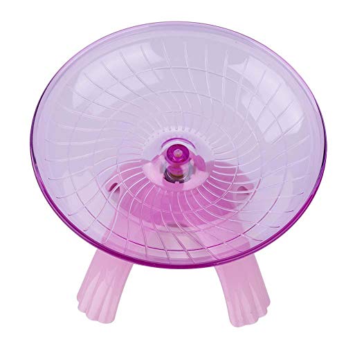 Übungsrad Plastic Silent Roller für Mäuse Hamster(Rosa) von Shanrya