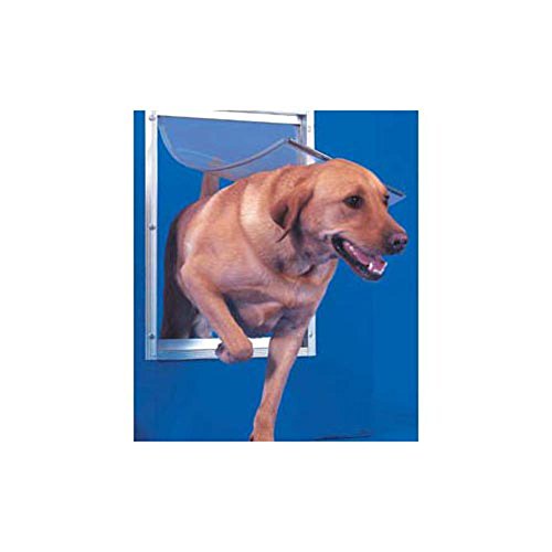 Ideal Pet Products Deluxe-Aluminium-Tür mit Teleskoprahmen, extra groß, 26,7 x 38,1 cm, Klappengröße, Weiß Ideal Pet Products Deluxe-Aluminium-Tür mit Teleskoprahmen, extra groß, 26,7 x 38,1 cm, Klappengröße, Weiß von IDEAL PET PRODUCTS SINCE 1979