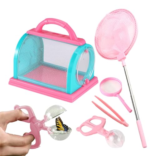 Idezek Critter Keeper, Critter Cage - Critter Container Beobachtungsset für Kinder | Naturbeobachtungsset, tragbares Wurmbetrachterspielzeug für Kinder, Jungen, Mädchen Idezek Critter Keeper, Critter Cage - Critter Container Beobachtungsset für Kinder | Naturbeobachtungsset, tragbares Wurmbetrachterspielzeug für Kinder, Jungen, Mädchen von Idezek