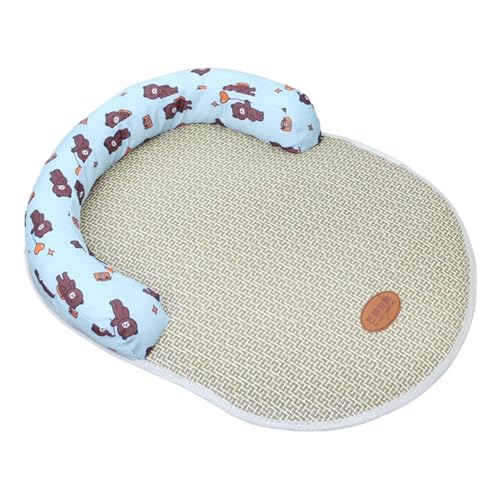Idezek Kühlmatte für Hunde, Kühlmatte für Haustiere,15x11 Zoll Kühlkissen Sommer-Haustierbett | Tragbare Kühlmatte für Hunde, Sommer-Kühlmatte und Schlafunterlage, Kühlmatte für Hundebetten im Freien Idezek Kühlmatte für Hunde, Kühlmatte für Haustiere,15x11 Zoll Kühlkissen Sommer-Haustierbett | Tragbare Kühlmatte für Hunde, Sommer-Kühlmatte und Schlafunterlage, Kühlmatte für Hundebetten im Freien von Idezek