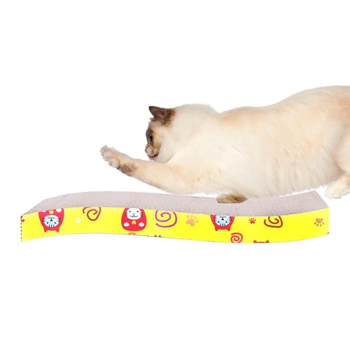 Katzenkratzbrett,Kätzchen-Kratzunterlage - Katzenkratzpad mit Kratztextur-Design, langlebiges Katzenkratzpad für Hauskatzen, Möbelschutz Idezek von Idezek