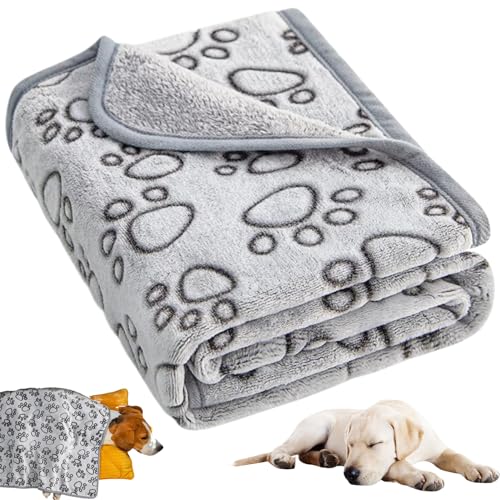 Iewroyt Hundedecke weiche und Bequeme süße Pfotendruckdecke 29, 9 x 40, 9 Zoll Waschbare Hundelägen für kleine Hunde Katzen Schlafzubehör Haustierliebhaber Geschenke Iewroyt Hundedecke weiche und Bequeme süße Pfotendruckdecke 29, 9 x 40, 9 Zoll Waschbare Hundelägen für kleine Hunde Katzen Schlafzubehör Haustierliebhaber Geschenke von Iewroyt