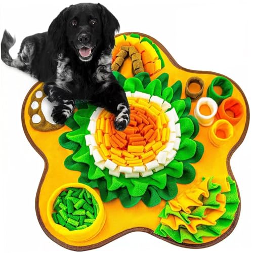 Iewroyt Snuffle Matte für Hunde Polar Fleece Hund Hunde Snuffle Matte langsam Fütterungshundanreicherung Spielzeug mit Geräuschen Stressabbau Pentagramm Form süßes interaktives Spielzeug Iewroyt Snuffle Matte für Hunde Polar Fleece Hund Hunde Snuffle Matte langsam Fütterungshundanreicherung Spielzeug mit Geräuschen Stressabbau Pentagramm Form süßes interaktives Spielzeug von Iewroyt