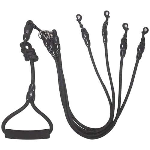 Multi -Griff -Hundeleine 360 ° Dreh 4 in 1 Haustier Walking Multi -Hunde -Leine mit gepolstertem Griff abnehmbar für Haustier Walking and Training Lover Gift Multi -Griff -Hundeleine 360 ° Dreh 4 in 1 Haustier Walking Multi -Hunde -Leine mit gepolstertem Griff abnehmbar für Haustier Walking and Training Lover Gift von Iewroyt