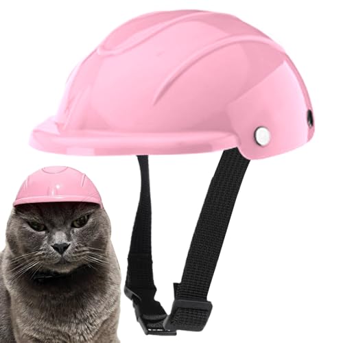 Ihdjasg Hund Helm,Wasserdichter Hund Helm für Kleine Hunderassen - Winddichte Kopfbedeckung für Alle Rassen Katzen Welpen Reiten Camping Radfahren Reisen Outdoor von Ihdjasg