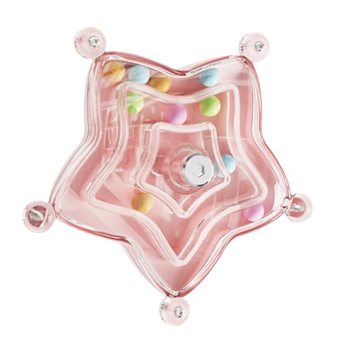 Drehbares Vogel-Spinner-Spielzeug mit rollenden Perlen, langlebig, Polypropylen-Rotatoren zur Förderung natürlicher Verhaltensweisen, verhindert Langeweile, Zerbrechen, rotierendes Spielzeug von Illkjasfc