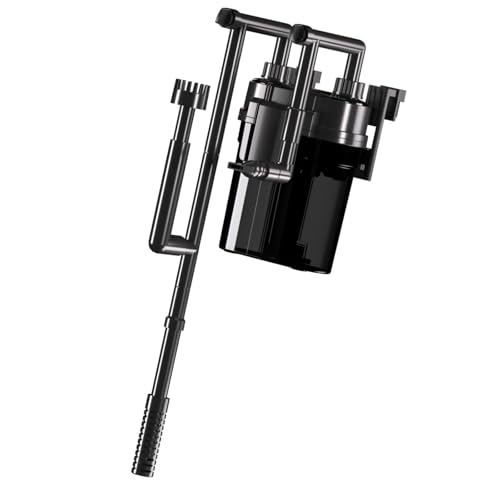 Illkjasfc Externer Aquariumfilter mit Wandhalterung, leiser Betrieb für Zuhause und Büro, Fischtanks effizienter Aquariumfilter zum Aufhängen von Illkjasfc