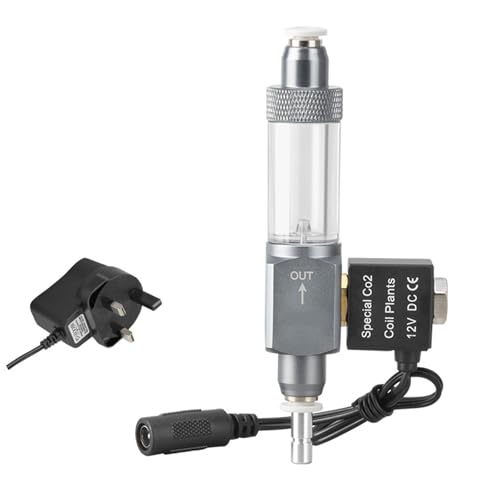 Illkjasfc Fortschrittlicher Aquarium-Blasenzähler mit auslaufsicherem Mechanismus, einfache Installation, CO2-Kontrolle für Pflanzenliebhaber, professionelle Aquarium-Rückschlagventile von Illkjasfc