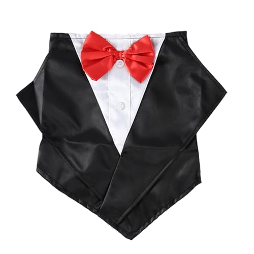 Illkjasfc Halsband mit Fliege, verstellbar, für Hunde, formelle Hochzeit, Katzenkostüm, Haustierparty, Fliege, Hundehalskrawatte Illkjasfc Halsband mit Fliege, verstellbar, für Hunde, formelle Hochzeit, Katzenkostüm, Haustierparty, Fliege, Hundehalskrawatte von Illkjasfc