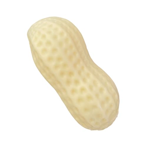 Illkjasfc Kauspielzeug für Welpen und Kätzchen, aus Gummi, für drinnen und draußen, mit Quietschelementen, Erdnuss-Design, Erdnuss Illkjasfc Kauspielzeug für Welpen und Kätzchen, aus Gummi, für drinnen und draußen, mit Quietschelementen, Erdnuss-Design, Erdnuss von Illkjasfc