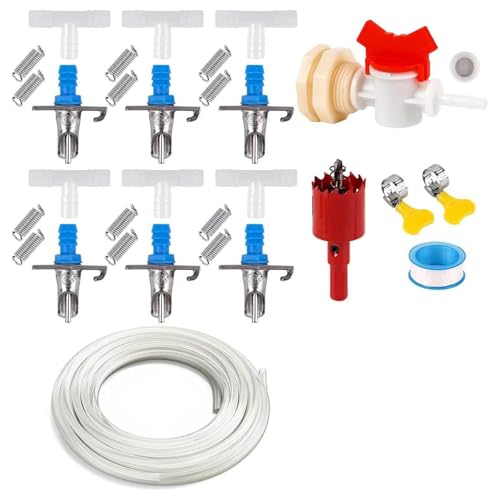Kleintier-Trinkwassersysteme, auslaufsicheres Design, einfache Installation, Kaninchenstall, Bewässerungs-Kits, Käfigzubehör, Haustier-Bewässerung, für Kaninchen, Frettchen, Meerschweinchen Kleintier-Trinkwassersysteme, auslaufsicheres Design, einfache Installation, Kaninchenstall, Bewässerungs-Kits, Käfigzubehör, Haustier-Bewässerung, für Kaninchen, Frettchen, Meerschweinchen von Illkjasfc