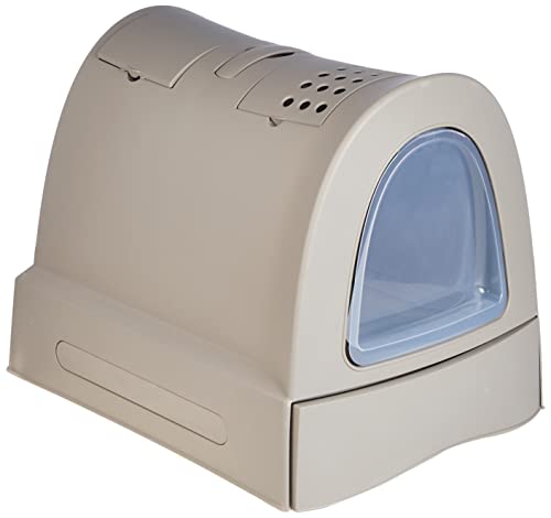 Imac Hygieneschale Sandbox Katzen - Sanitärschale Catera Sandbox, 40 x 42,5 x 56 cm Grau von Imac