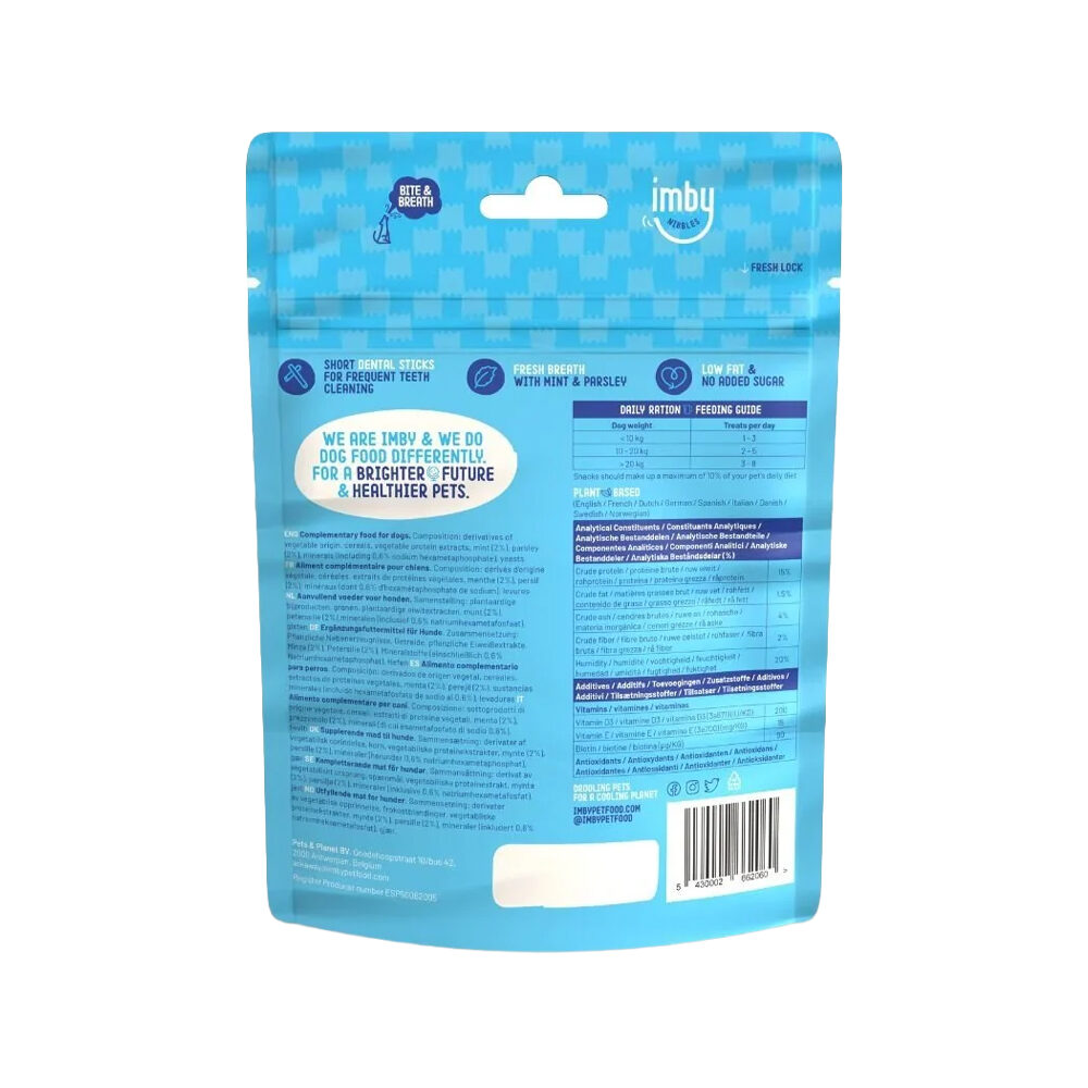 Imby Nibbles Bite & Breath - 100 g von Imby