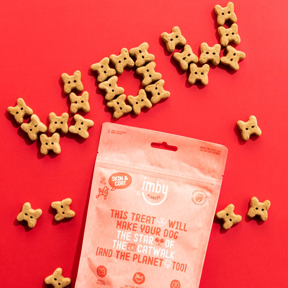 Imby Nibbles Skin & Coat - 100 g von Imby